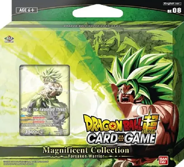 DRAGON BALL SUPER CG - MAGNIFICENT COLLECTION FORSAKEN WARRIOR BROLY (BE08) DECK